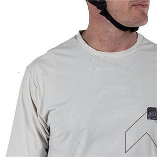 Leatt  Mountain Bike Trail 1.0 X-Flow Jersey - Cream