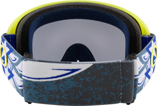 Oakley O Frame 2.0 Pro MTB TLD Blue Wings Straps Goggles With Dark Grey Lens
