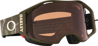 Oakley Airbrake MTB Dark Brush Camo Goggles With Prizm MX Bronze Lens