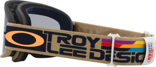 Oakley O Frame 2.0 Pro MTB Troy Lee Designs Futuro Goggles With Light Grey Lens