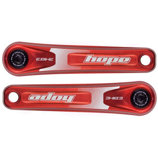 Hope Crankset E-Bike No Spider - 165mm Red