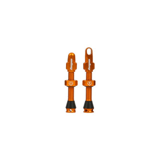 Hope Tubeless Valve Pair - 40MM Orange