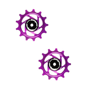 Hope Jockey Wheels Pair - 13 Teeth Purple
