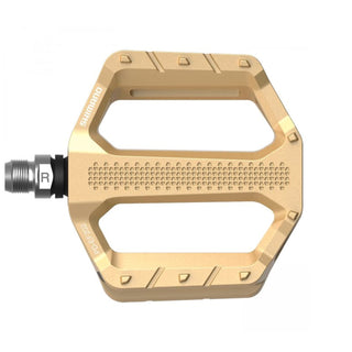 Shimano PD-EF202 Flat Platform E-Bike/Trekking/Urban Pedals Gold