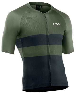Northwave Blade Air Jersey Short Sleeve - Acid Green/Black
