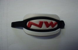 Northwave Ankle Pad SBS - White/Black/Red