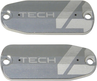 Hope Tech 4 Lid Pair - Silver