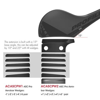 Profile Design ASC Pro Aerobar Wedges -1°/-2°/-3°/-4°/-5° Pair