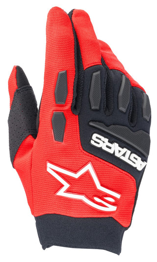 Alpinestars Freeride Gloves - Bright Red White
