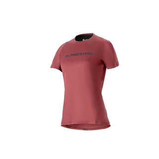 Alpinestars Stella A-Dura Dri Switch Short Sleeve Jersey - Burgundy
