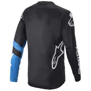 Alpinestars Racer V3 Long Sleeve Jersey - Black Bright Blue