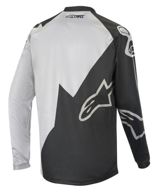 Alpinestars Youth Racer Long Sleeve Jersey - Black/White