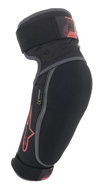 Alpinestars Vector Elbow Protector - Black Anthra Red
