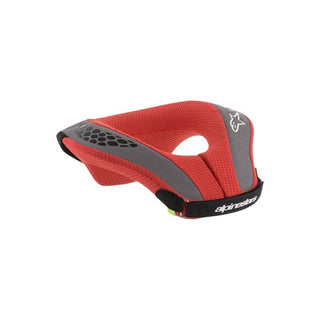 Alpinestars Sequence Youth Neck Roll Protector - Black/Red