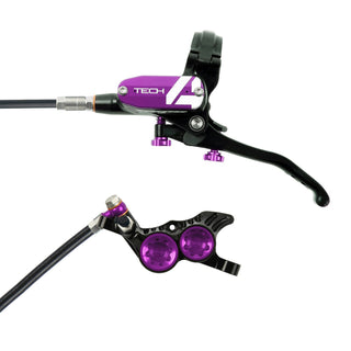 Hope Tech4 V4 Brake Rear Black Cable - Black/Purple