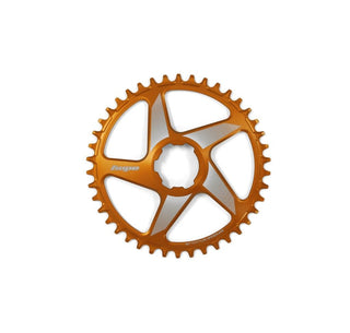 Hope Spiderless RX Chainring - 42 Teeth Orange