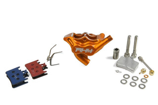 Hope RX4+ Caliper Flatmount+ 20MM Min - Front Orange