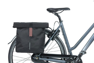 Basil City Double Pannier Bag 28-32L - Black
