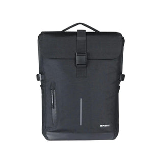 Basil Move Double Bicycle Bag MIK 30L - Black