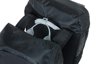 Basil Miles Double Bag 34L - Black Lime