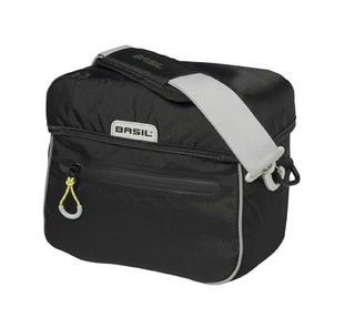 Basil Miles Handlebar Bag 6L - Black Lime