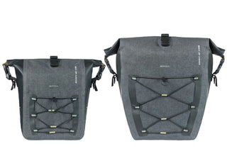 Basil Navigator Storm Large Single Pannier Bag 25-31L - Black