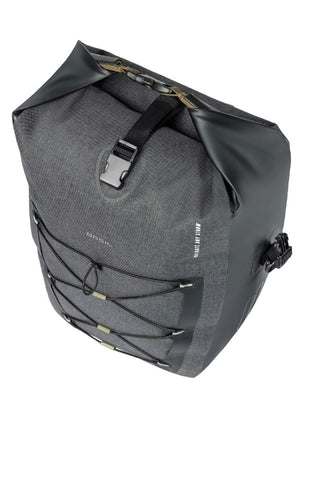 Basil Navigator Storm Large Single Pannier Bag 25-31L - Black