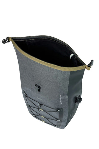Basil Navigator Storm Large Single Pannier Bag 25-31L - Black