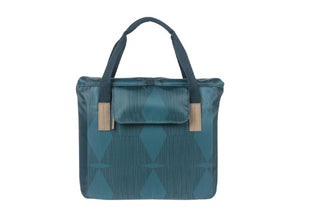 Basil Elegance Bicycle Shopper Bag 20-26L - Estate Blue