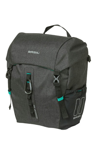 Basil Discovery Single Pannier Bag - Black