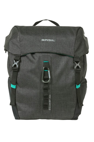 Basil Discovery Single Pannier Bag - Black