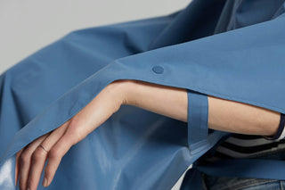 Basil Hoga Bicycle Rain Poncho - Blue