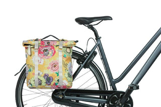 Basil Bloom Field Double Pannier Bag Mik 28-35L - Yellow