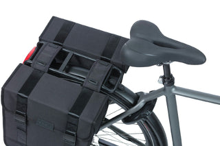 Basil Tour XL Double Pannier Bag 35L - Black