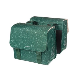 Basil Flair Double Bicycle Bag 35L - Green