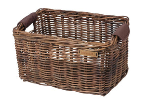 Basil Dorset Medium Wicker Rear Basket - Brown