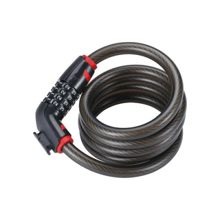 BBB Cycling BBL-45.12 Codelock 12 X 1800MM Coil Cable Combo Lock - Black