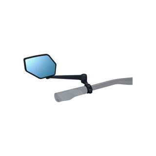 BBB Cycling BBM-02-L E-View Clamp Mount Left Mirror - Black