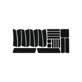 BBB Cycling BBP-71 Reflection Sticker Set Multivis 3M Reflect - Black