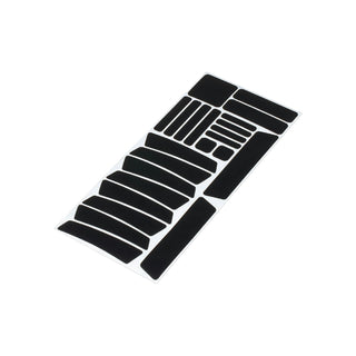 BBB Cycling BBP-71 Reflection Sticker Set Multivis 3M Reflect - Black