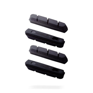 BBB Cycling BBS-03C Road Brake Shoe Insert Campag 2 Pairs - Black
