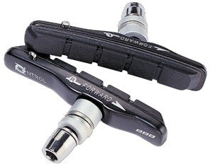 BBB Cycling BBS-05CA V-Stop Hight Performance Brake Shoes Carbon 2 Pairs - Black