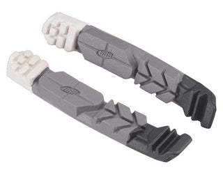 BBB Cycling BBS-12T Quadstop Inserts Brake Shoes 2 Pairs - Triple Colour