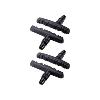 BBB Cycling BBS-15T Tristop Inserts Triple Compound 2 Pairs - Black