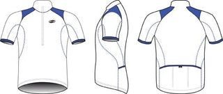 BBB Cycling BBW-105 ComfortFit Short Sleeve Jersey - Light Blue