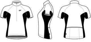 BBB Cycling BBW-107 GirlFit Short Sleeve Jersey - White