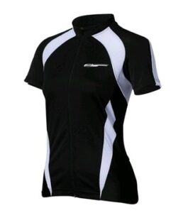 BBB Cycling BBW-110 PowerGirl Short Sleeve Jersey - Black/White