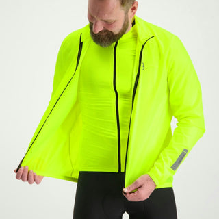 BBB Cycling BBW-148 BaseShield Rain Jacket - Neon Yellow