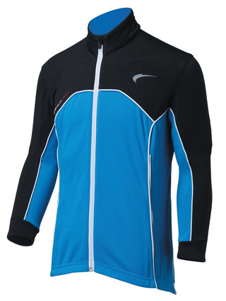 BBB Cycling BBW-164 EasyShield Long Sleeve Jersey - Black/Blue