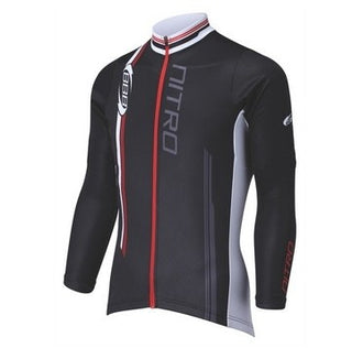 BBB Cycling BBW-166 Nitro Long Sleeve Jersey - Black/Red